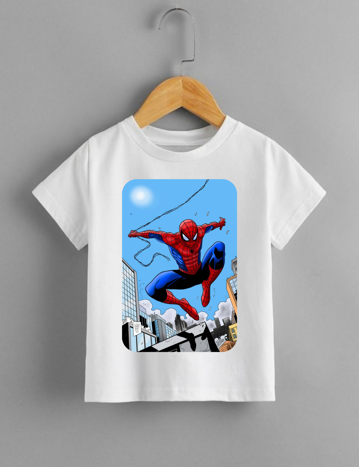 Spider-Man Web-Slinging Adventure | Kids Graphic T-Shirt