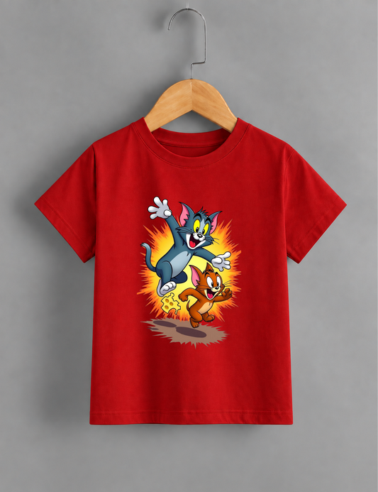 Tom & Jerry Chase | Kids’ Graphic T-Shirt