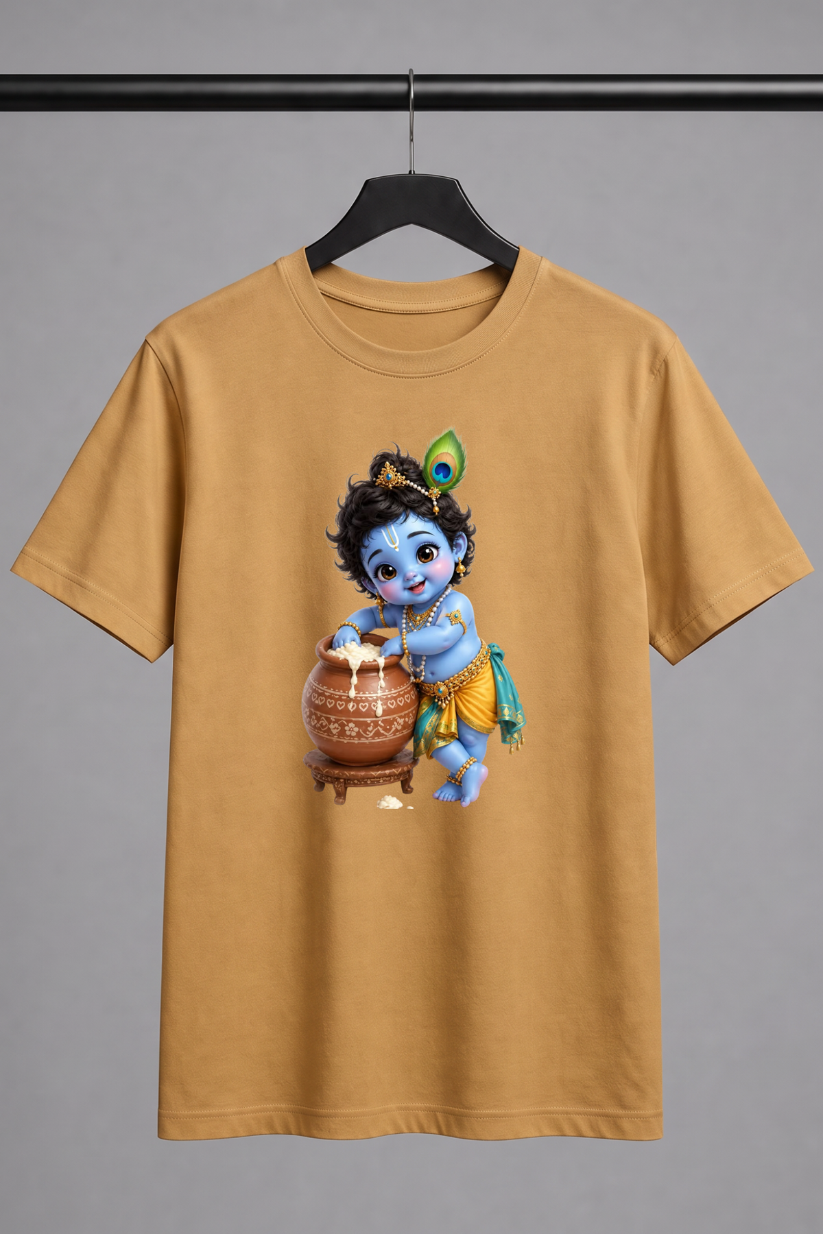 Little Krishna – Makkhan Chor | Unisex Regular Fit T-Shirt