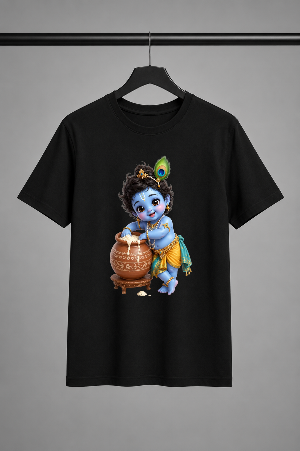 Little Krishna – Makkhan Chor | Unisex Regular Fit T-Shirt