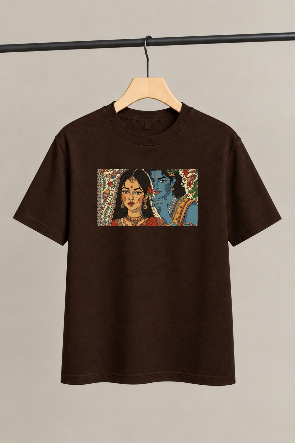 Radha Krishna – Eternal Love | Unisex Oversized T-Shirt
