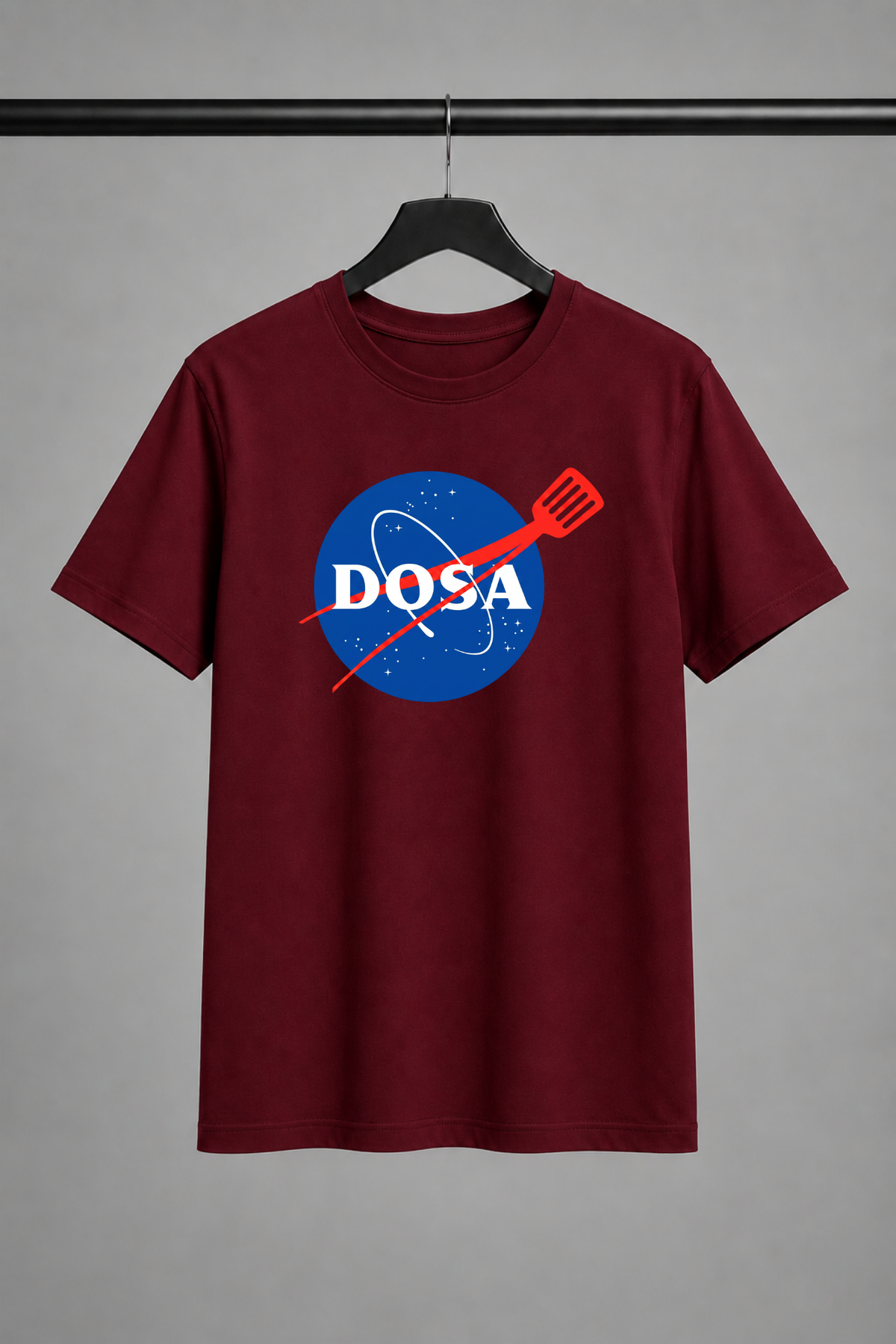 DOSA Space Mission | Funny Food Lover Unisex Regular T-Shirt