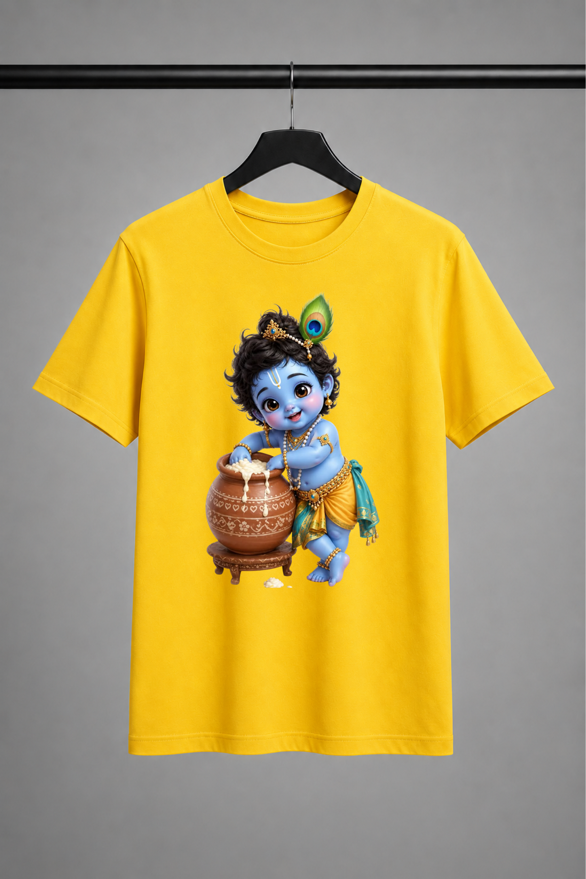 Little Krishna – Makkhan Chor | Unisex Regular Fit T-Shirt