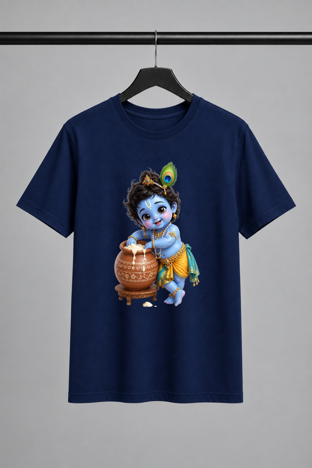 Little Krishna – Makkhan Chor | Unisex Regular Fit T-Shirt