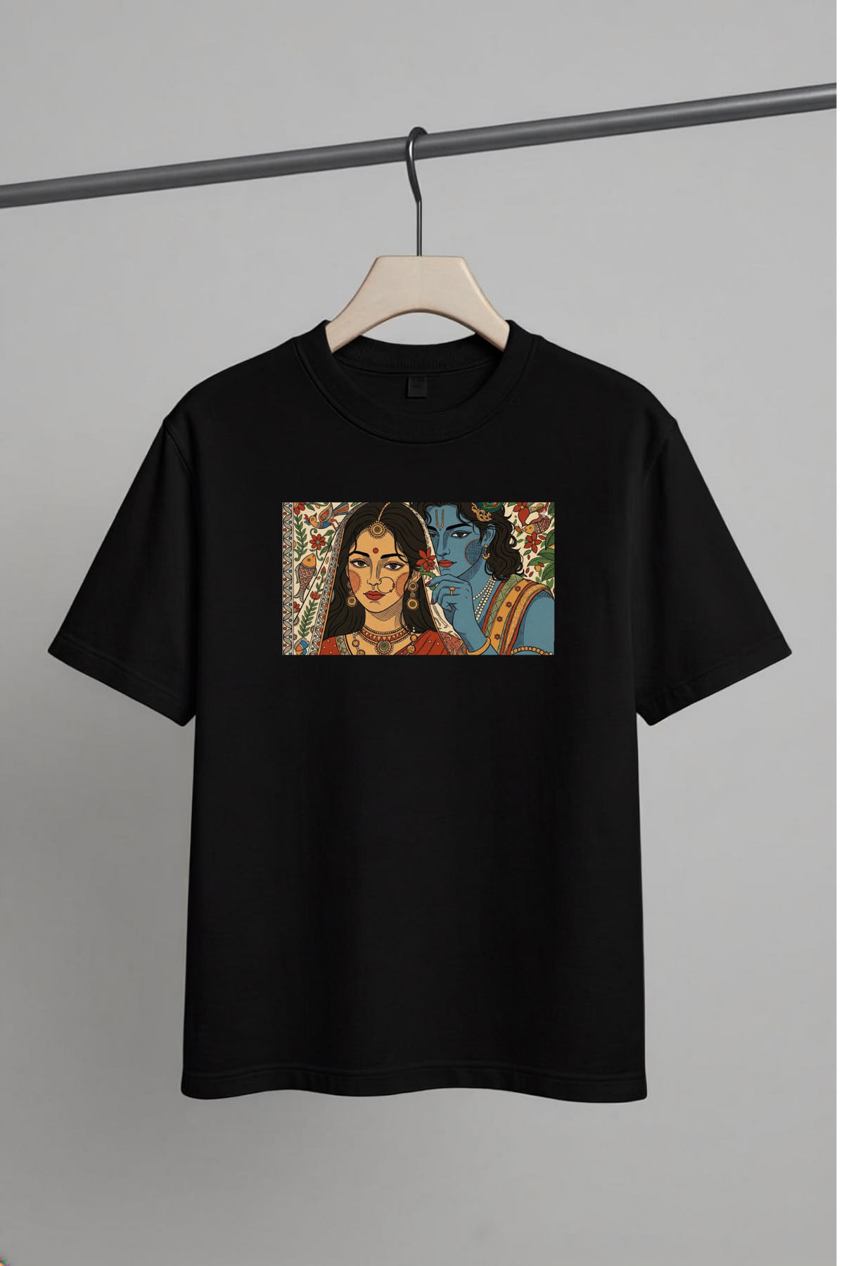 Radha Krishna – Eternal Love | Unisex Oversized T-Shirt