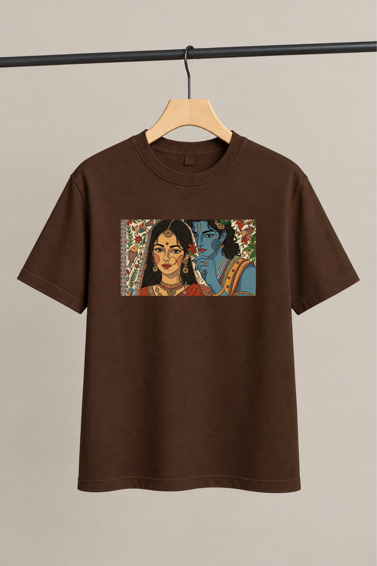 Radha Krishna – Eternal Love | Unisex Oversized T-Shirt