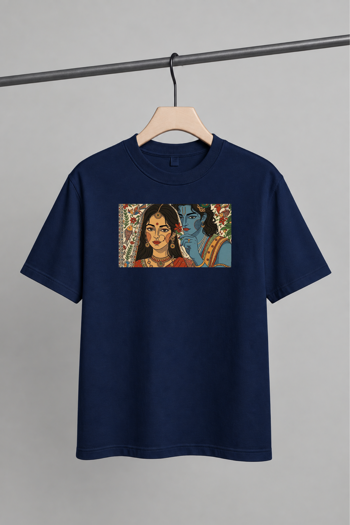 Radha Krishna – Eternal Love | Unisex Oversized T-Shirt