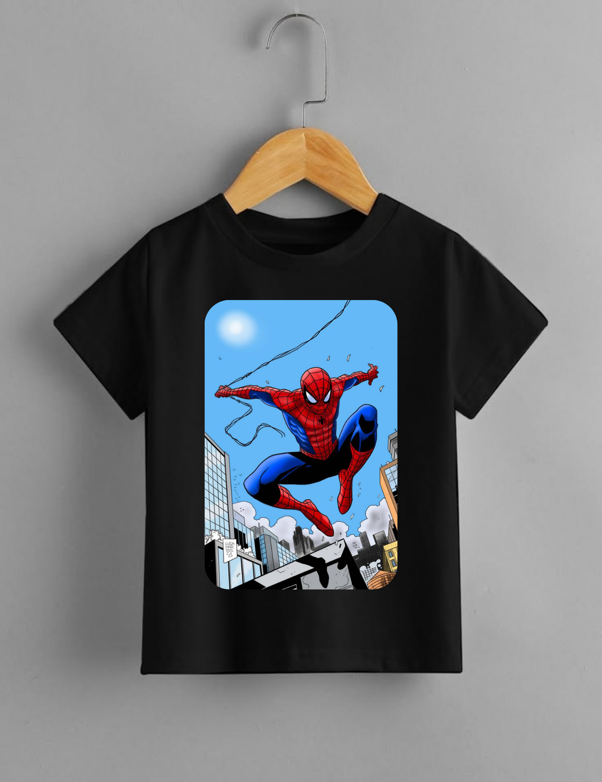 Spider-Man Web-Slinging Adventure | Kids Graphic T-Shirt