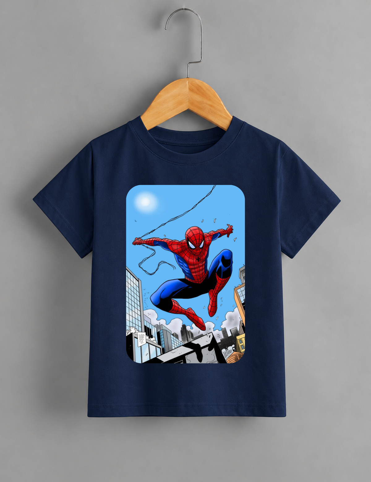 Spider-Man Web-Slinging Adventure | Kids Graphic T-Shirt