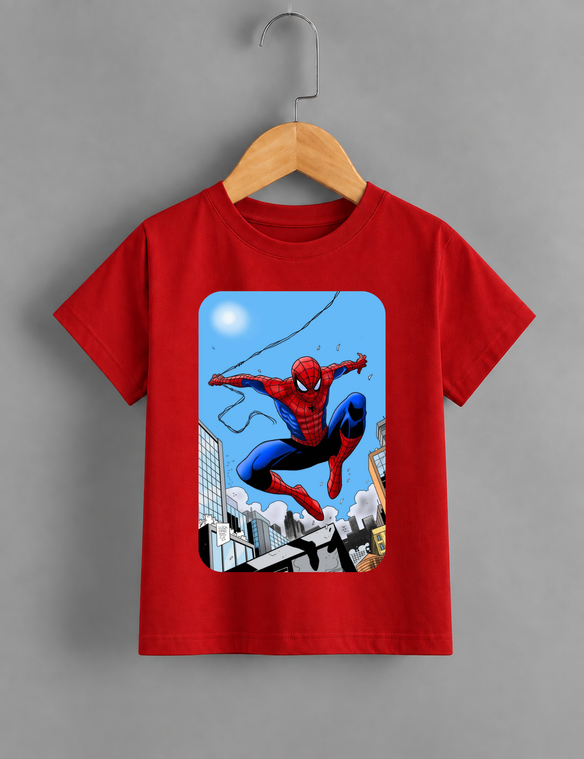 Spider-Man Web-Slinging Adventure | Kids Graphic T-Shirt