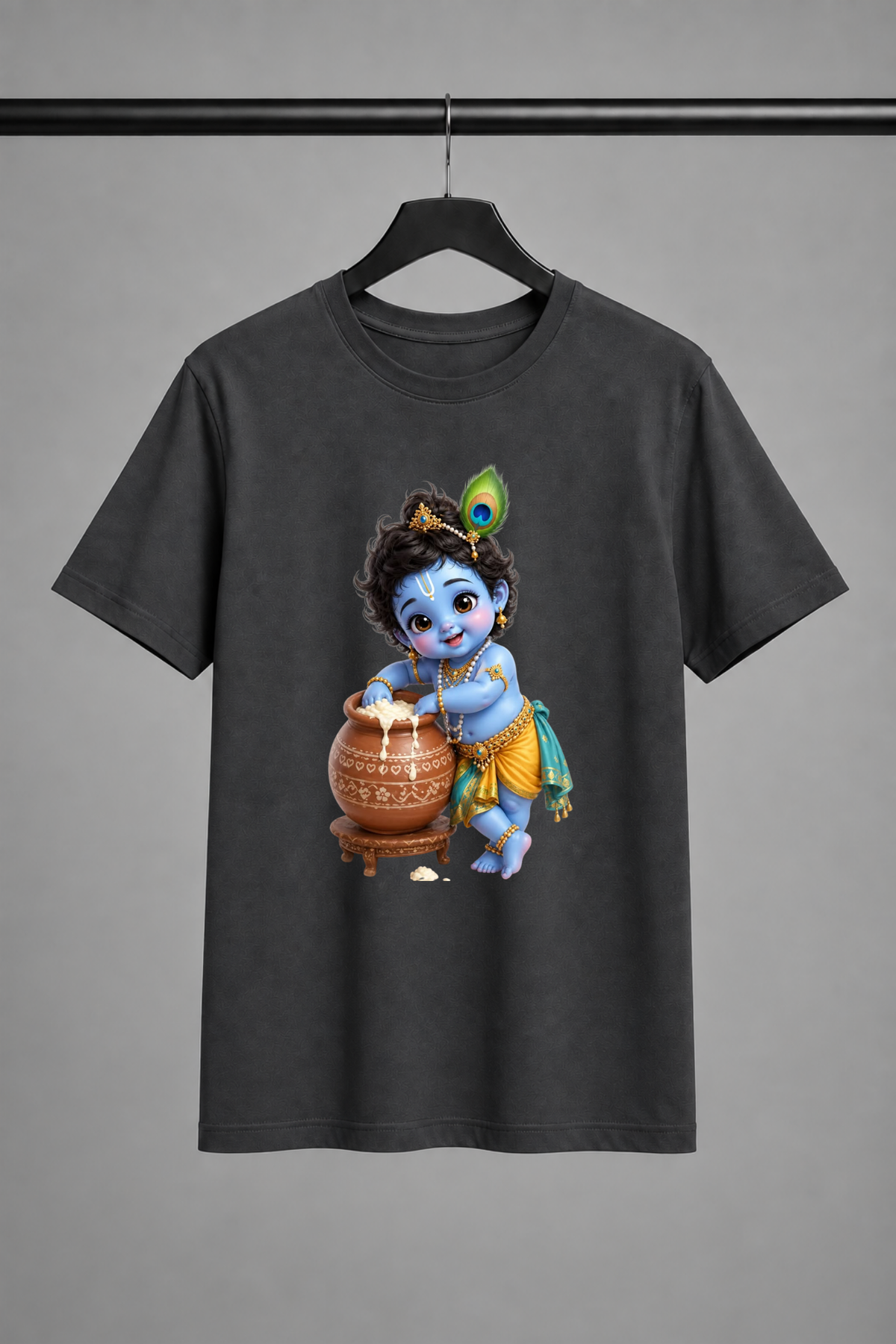 Little Krishna – Makkhan Chor | Unisex Regular Fit T-Shirt
