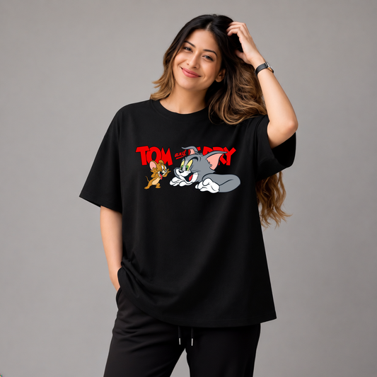 TOM AND JERRY (SIS) – Rakhi Special | Oversized T-Shirt