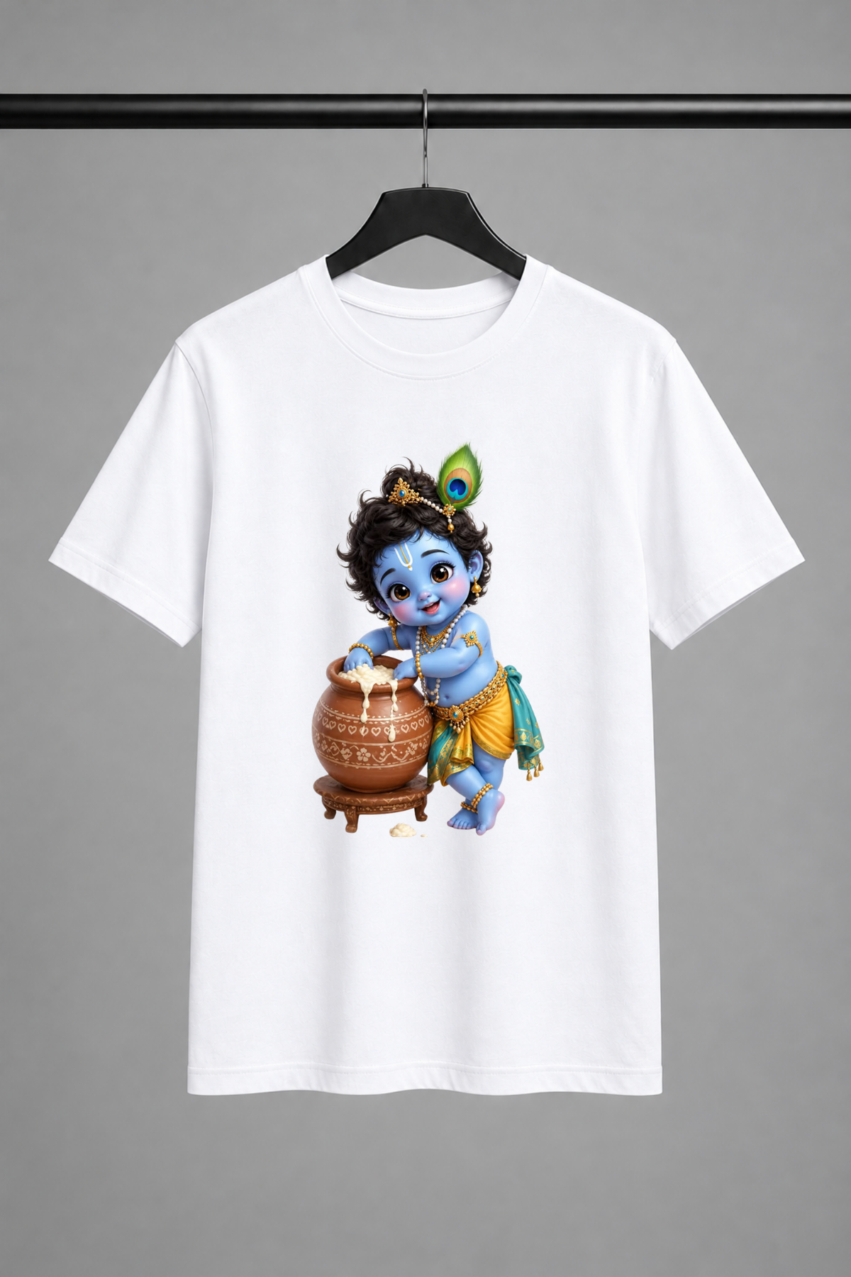 Little Krishna – Makkhan Chor | Unisex Regular Fit T-Shirt